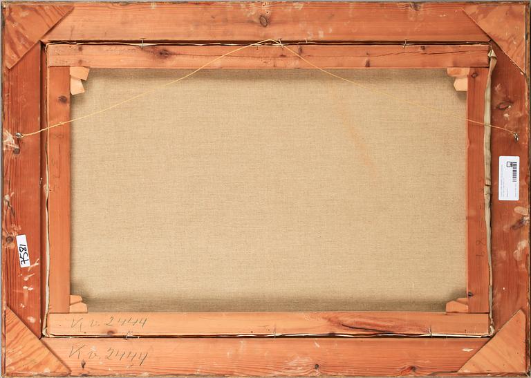 EMIL EKMAN, olja på uppfodrad duk, sign o dat 1923.