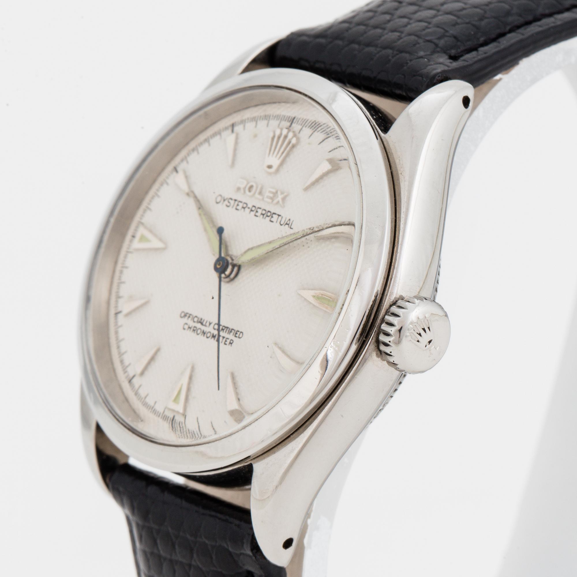 ROLEX Oyster perpetual Waffle dial
