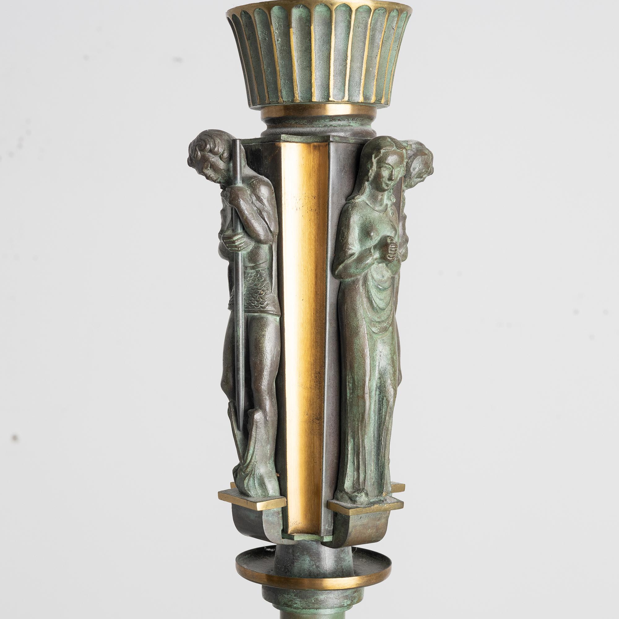 Einar Bäckströms Metallvarufabrik, ceiling lamp, 1930s/40s.