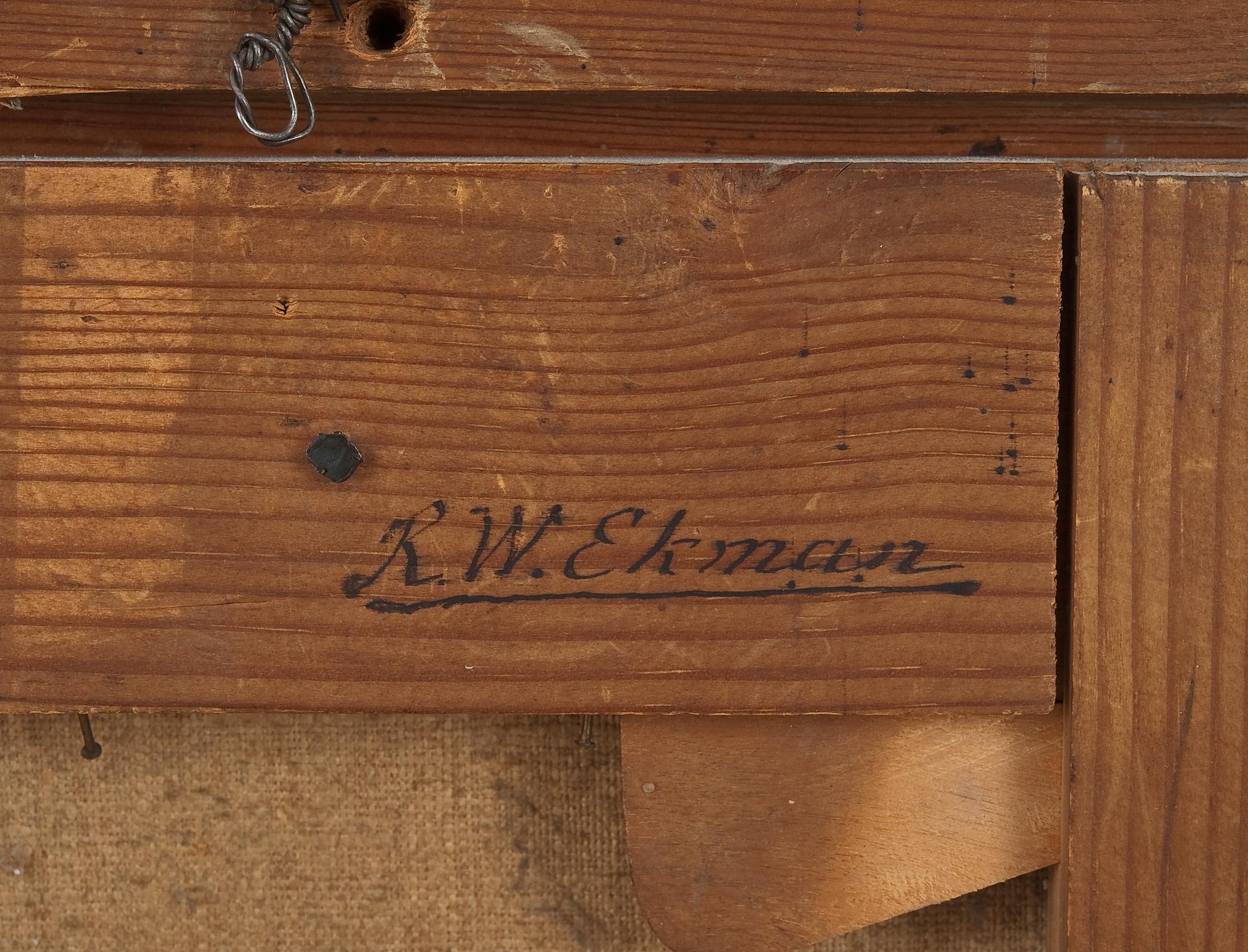 Robert Wilhelm Ekman, A MONASTERY IN THE MOUNTAINS.