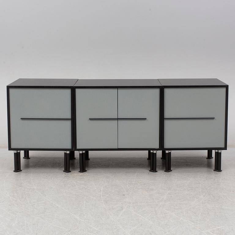 a 3 part sideboard by Pirkko Stenros for Muura, Finland.