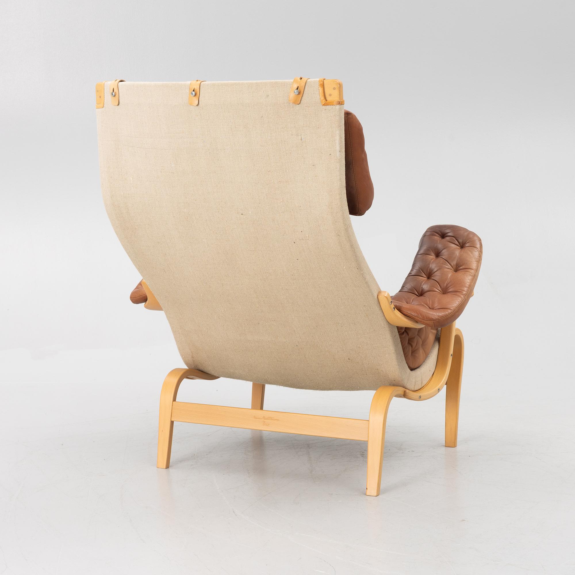 Bruno Mathsson, a 'Pernilla' armchair, Dux.