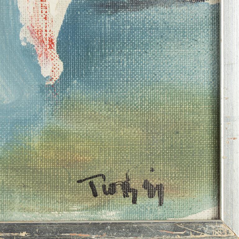 Ulf Trotzig, oil on canvas, signed.