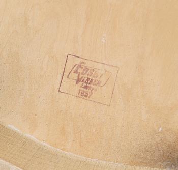 STOLAR 4 + 2 st OCH PALL, "Fanett", Ilmari Tapiovaara, Edsbyverken, 1900-talets andra hälft.