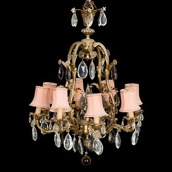 LJUSKRONA, rokokostil, 1900-tal.