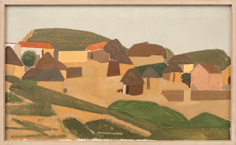Sigfrid Södergren, Afrikansk by.