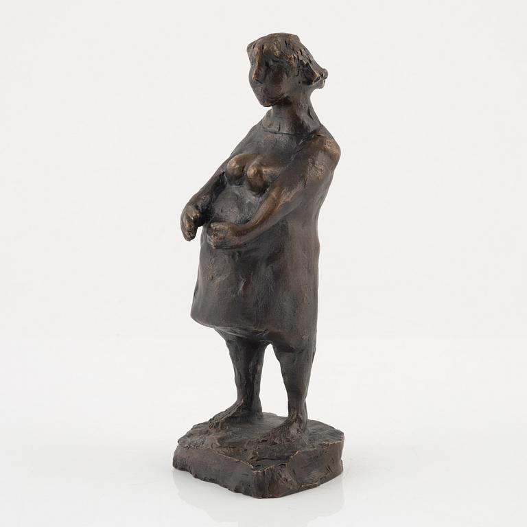 Bror Marklund, sculpture, unsigned, bronze, height 22.5 cm.