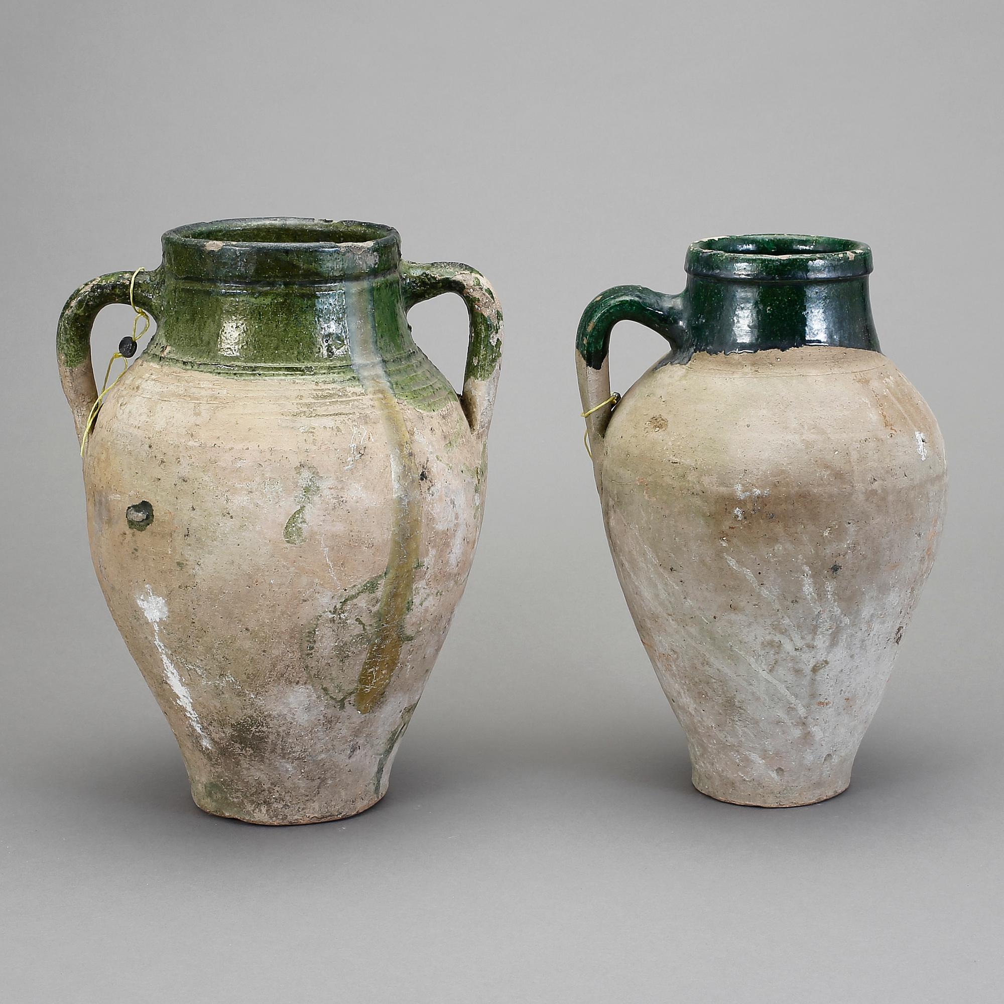 KRUS, 2 st, lergods, Europa, 1800-tal.