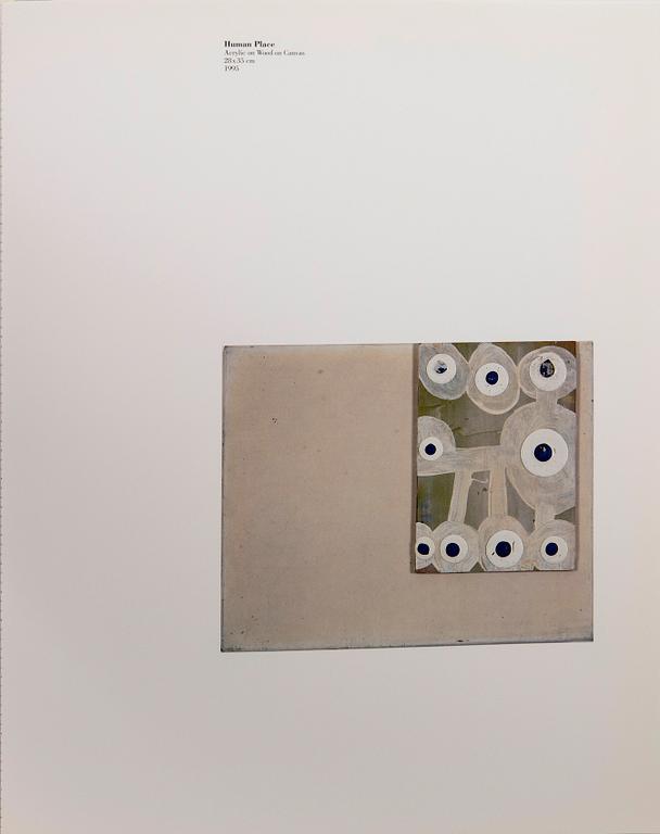 Olav Christopher Jenssen, Lithograph and book, "Vongole", Malmö Konsthall, 1997.