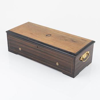 A music box, around the year 1900.