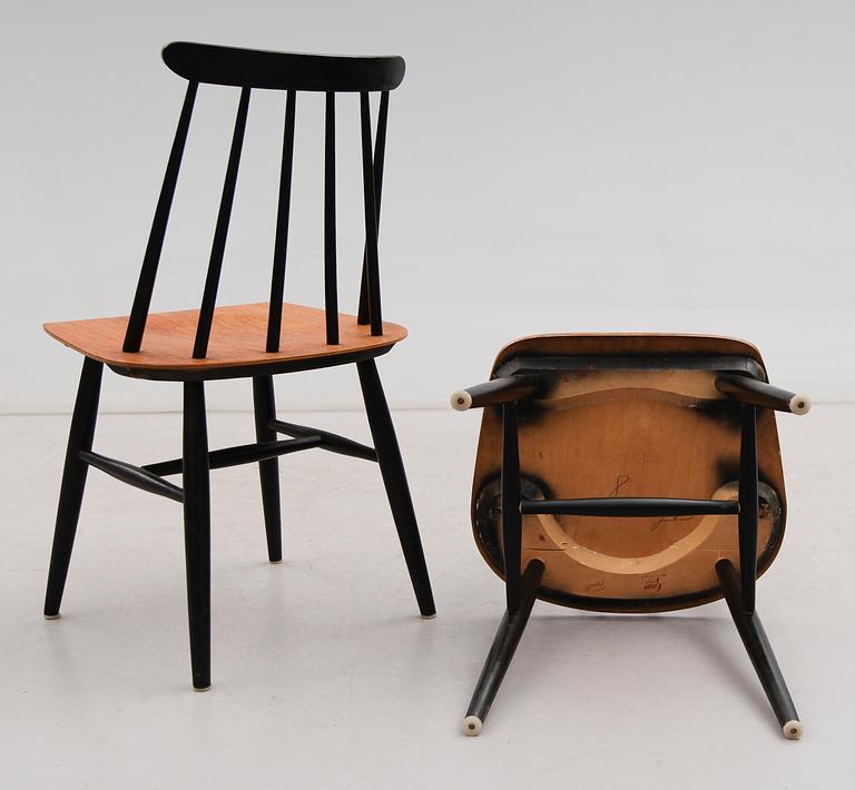 STOLAR, 1 par, "Fanett", Ilmari Tapiovaara, Edsbyverken, 1900-talets mitt.