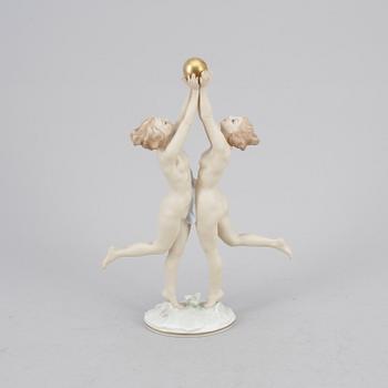 FIGURIN, porslin, Hutschenreuther, TYskland.