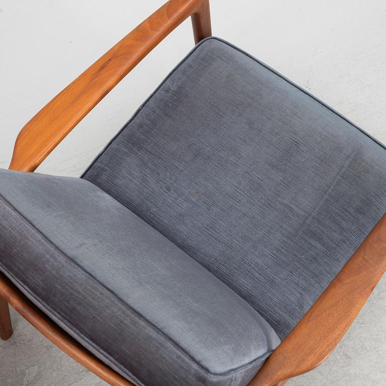 Folk eOhlsson, a pair of "USA 75" armchairs, Dux, Sweden, 1960's.