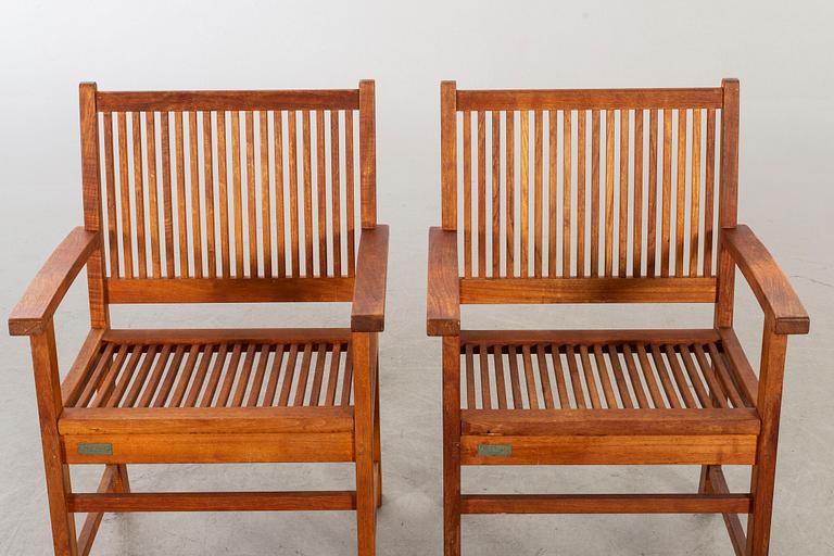 A pair of Danish Trip Trap armchairs.