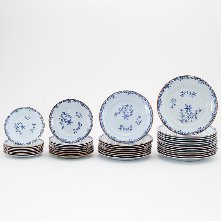 Matservis, 88 delar, porslin, "Ostindia", Rörstrand, 1900-tal.