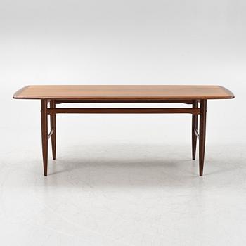 A mahogany veneered coffee table, HMB Möbler, Rörvik, 1960's.