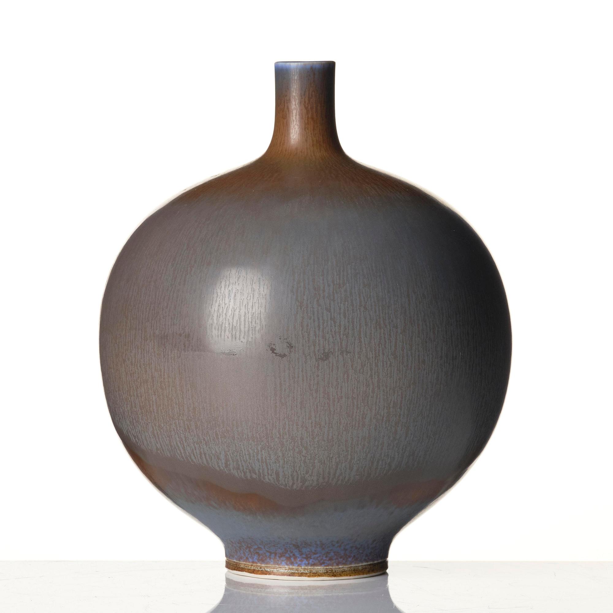 Berndt Friberg, vase, stoneware, Gustavsberg Studio 1965.