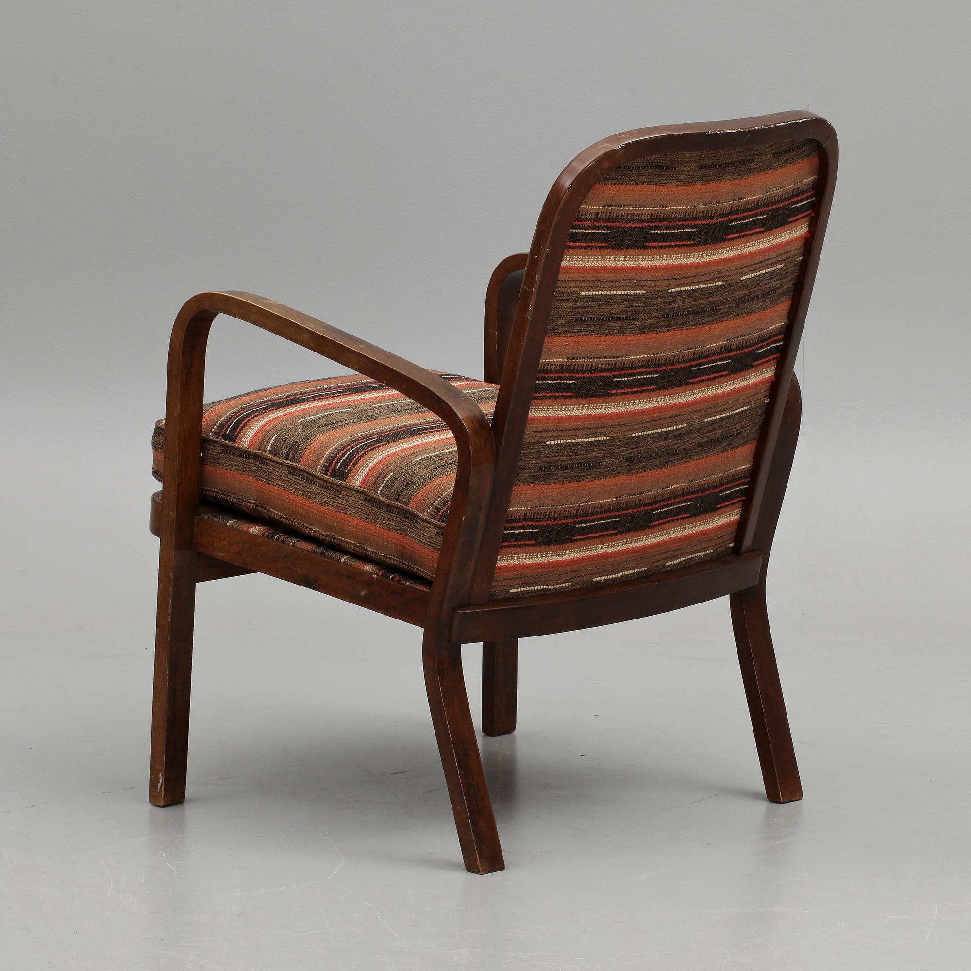 KARMSTOL, Gemla Möbelfabrik, 1930-tal.