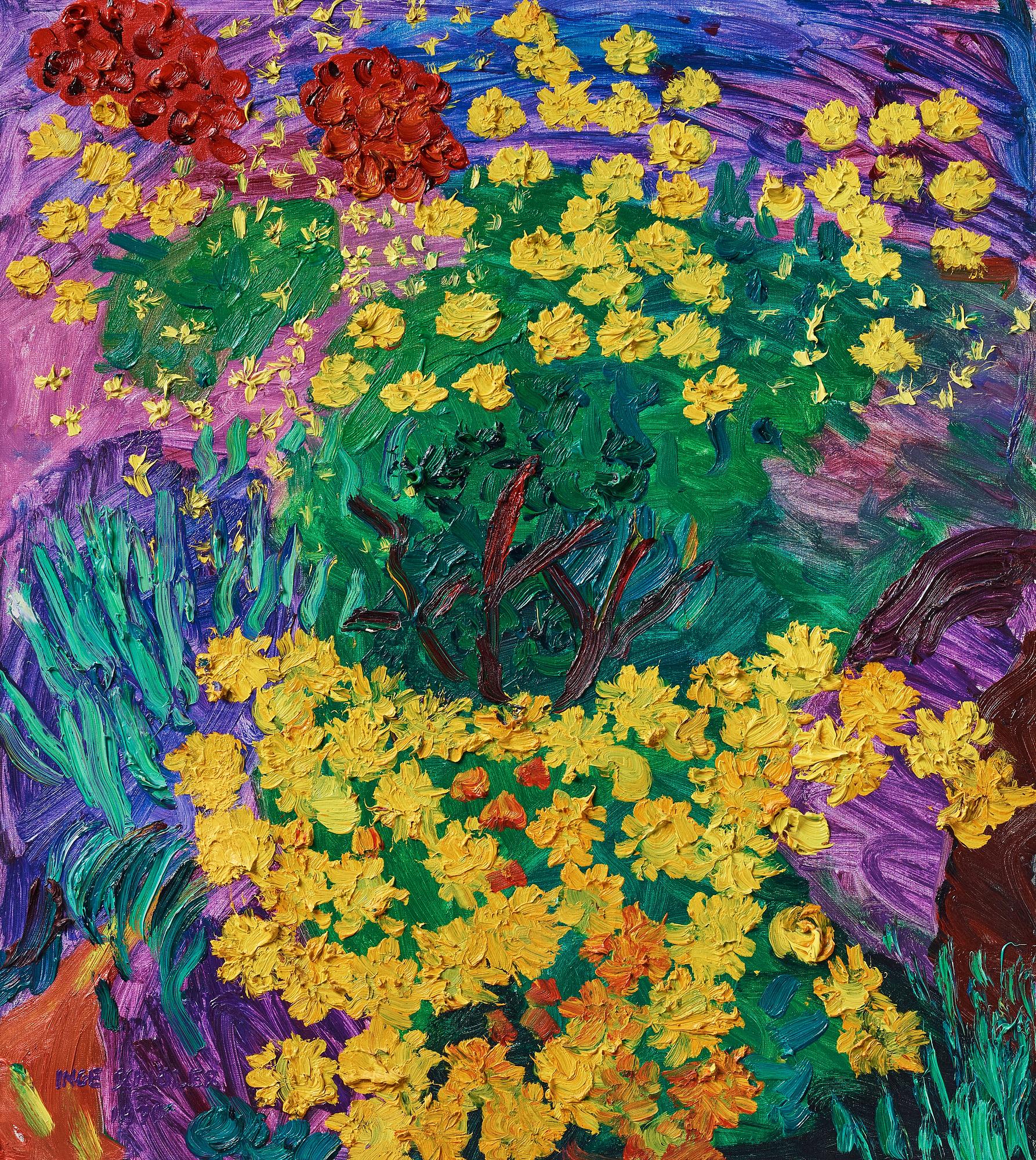 Inge Schiöler, "Gula blommor".