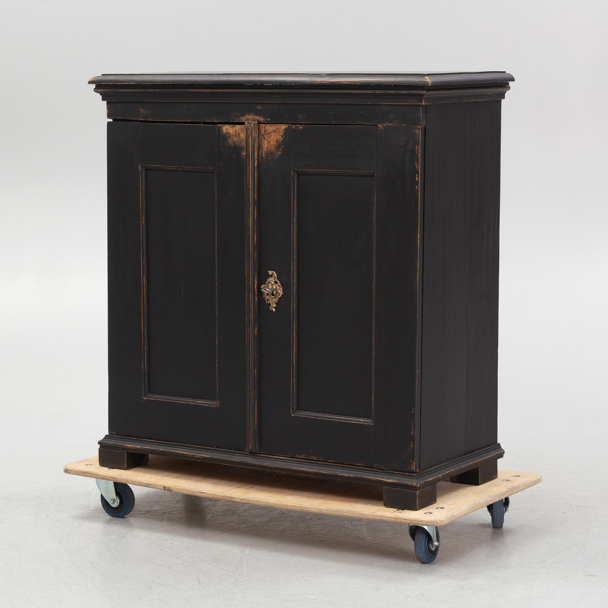 A cupboard, 19th Century.