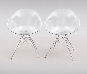 STOLAR, ett par, "Eros", Philippe Starck, Kartell.