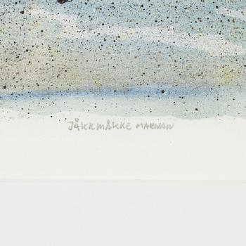 Lars Pirak, lithograph in colours, signed 40/360.