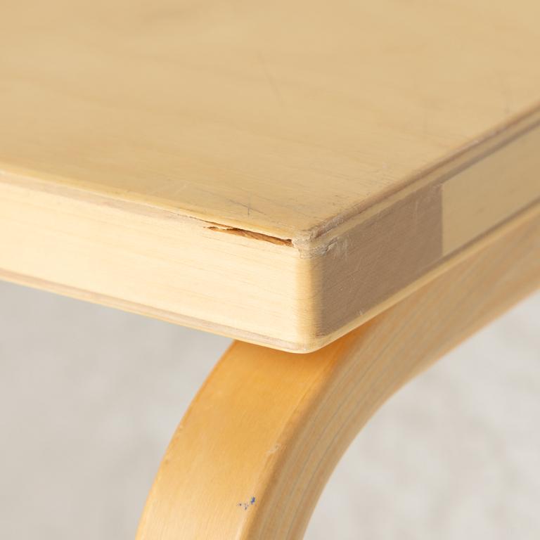 Alvar Aalto, six model 112B wall shelves, Artek, Finland.