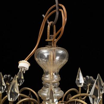 An early 20th Century chandelier.