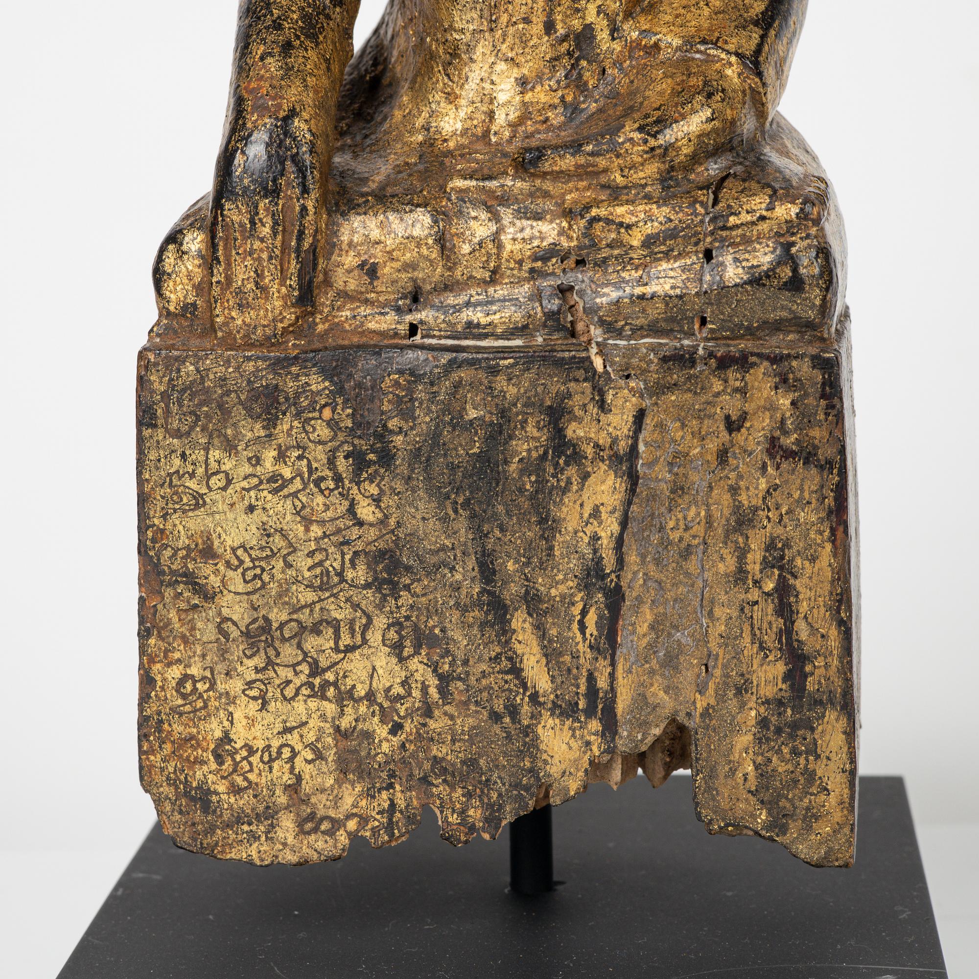 A group of buddha scultptures, Burmese and Thailand, 20th Century.