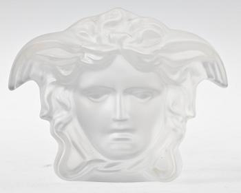 BREVPRESS, kristall, "Gorgona", Rosenthal för Versace.