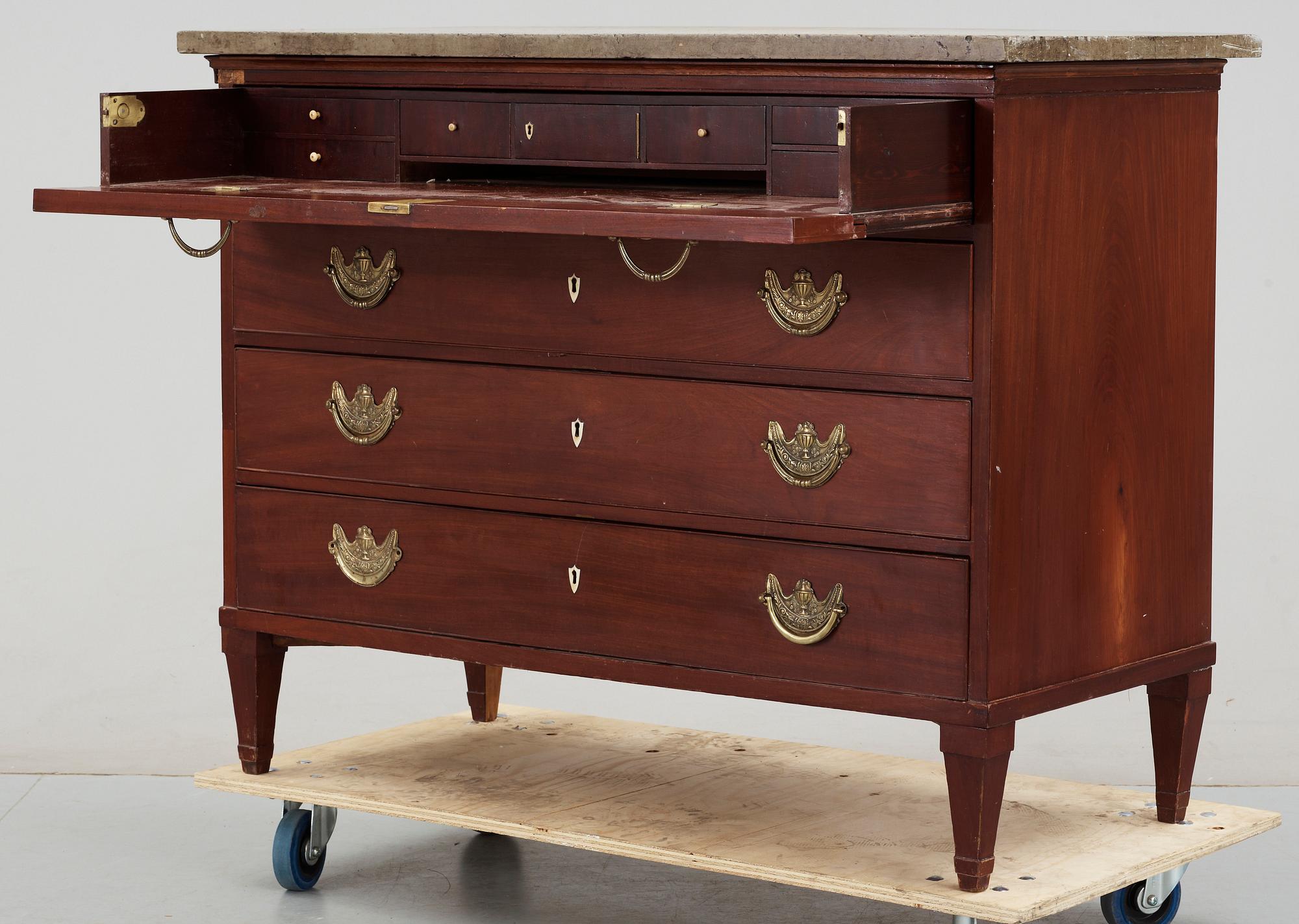 SKRIVBYRÅ, empire, tidigt 1800-tal.