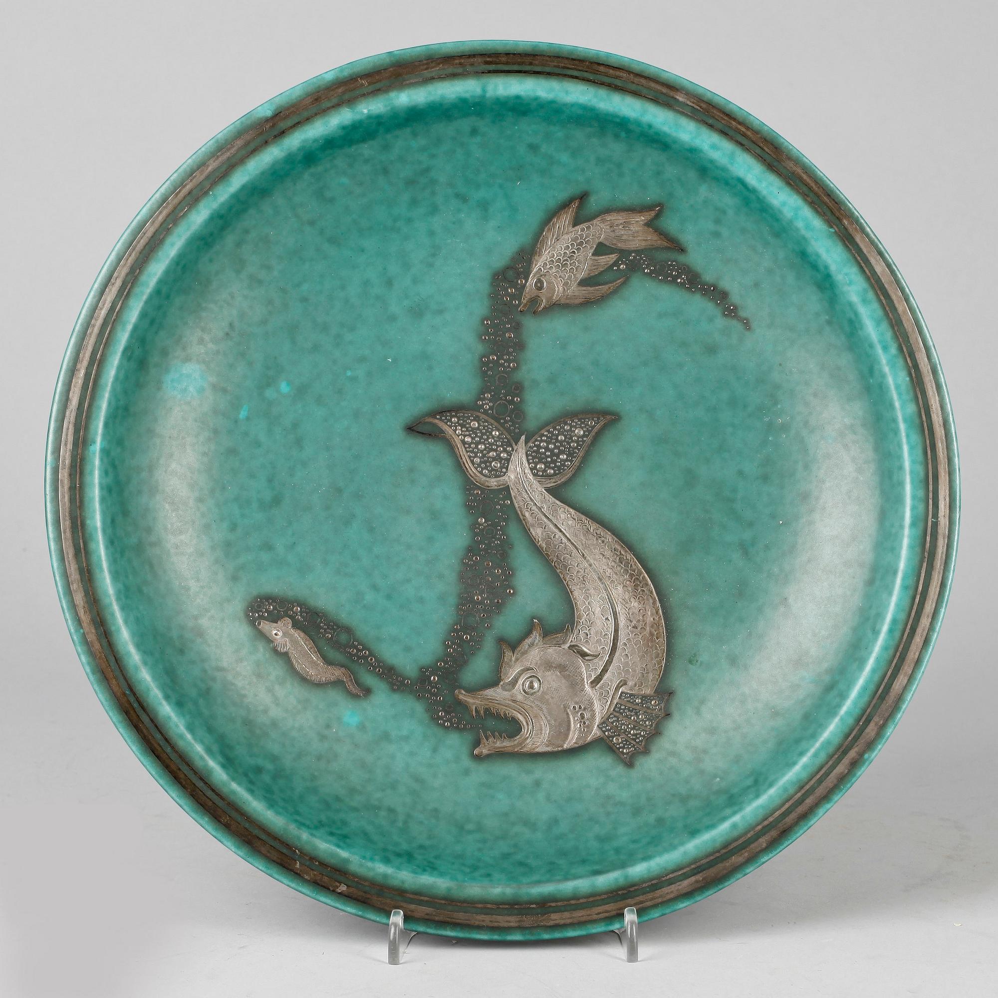 SKÅL, stengods, "Argenta", Wilhelm Kåge, Gustavsberg.