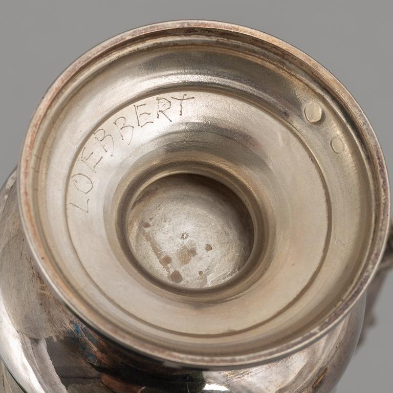 An Austro-Hungarian silver coffee service, Vienna 1867-1922 (5 pieces).