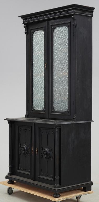 BOKSKÅP, nyrenässans, 1800-talets slut.