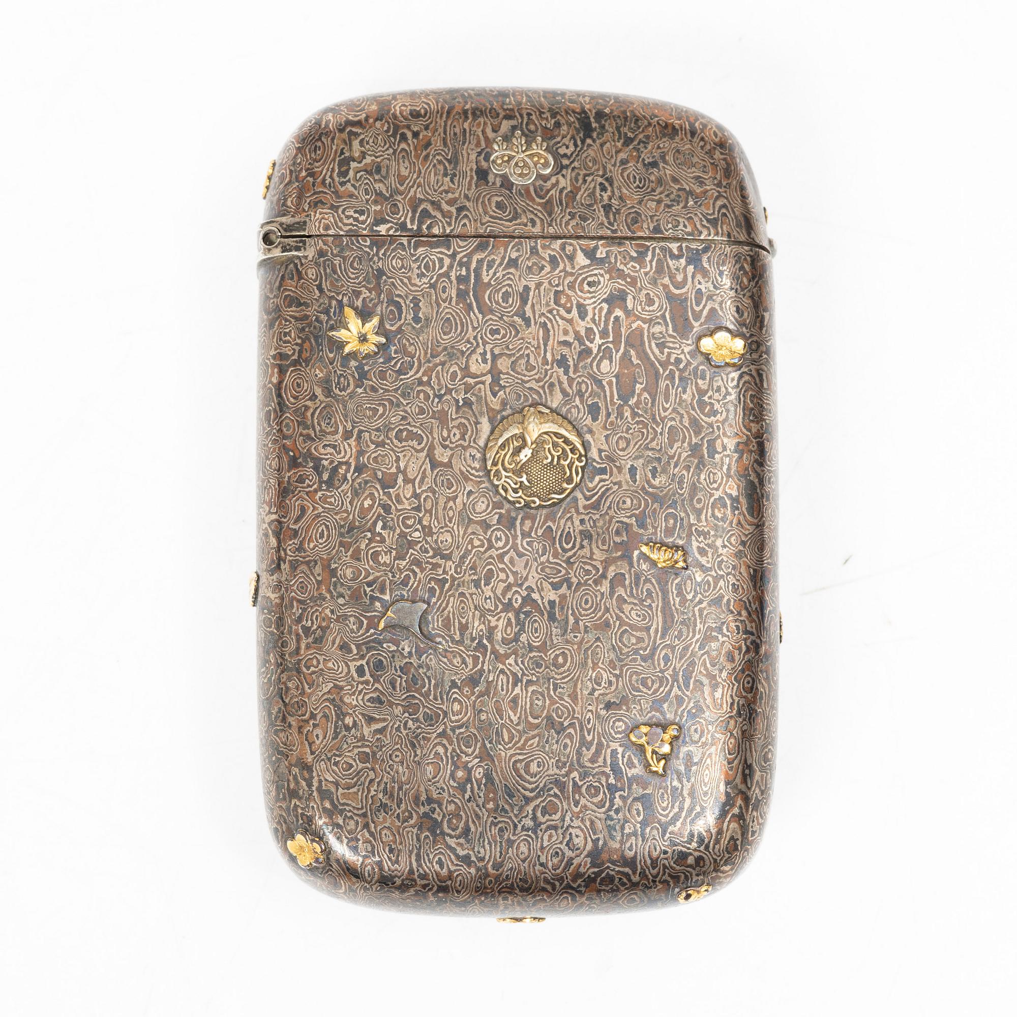 Box, made of silver, Japan, 20th century.