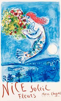 395. Marc Chagall, "La Baie des Anges".