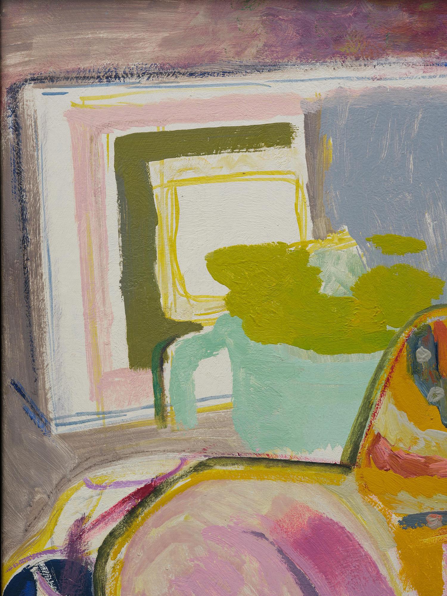 Ivon Hitchens, "Figure reading, Adelaide Road".