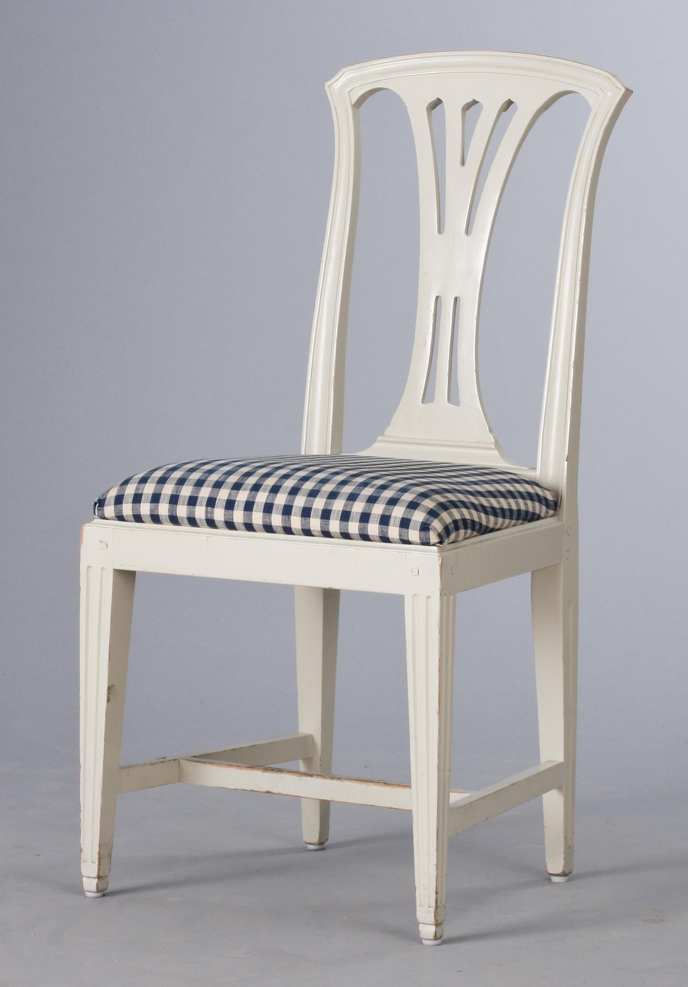 STOLAR 12 st, Gustaviansk stil, IKEA, 1900-tal.
