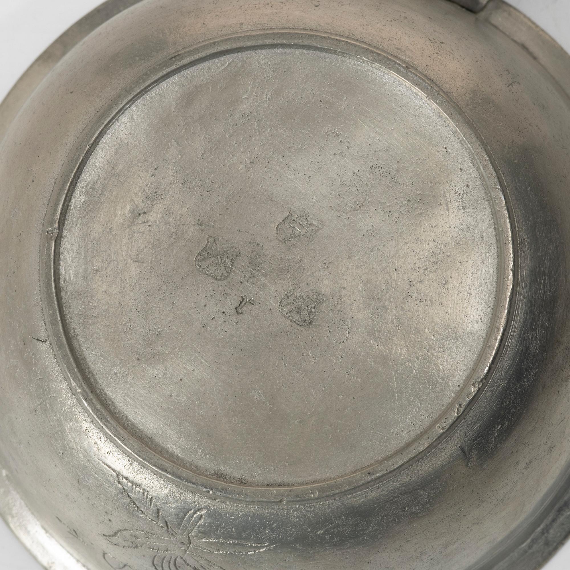 Cup by Anders Morström, Säter, 1775.