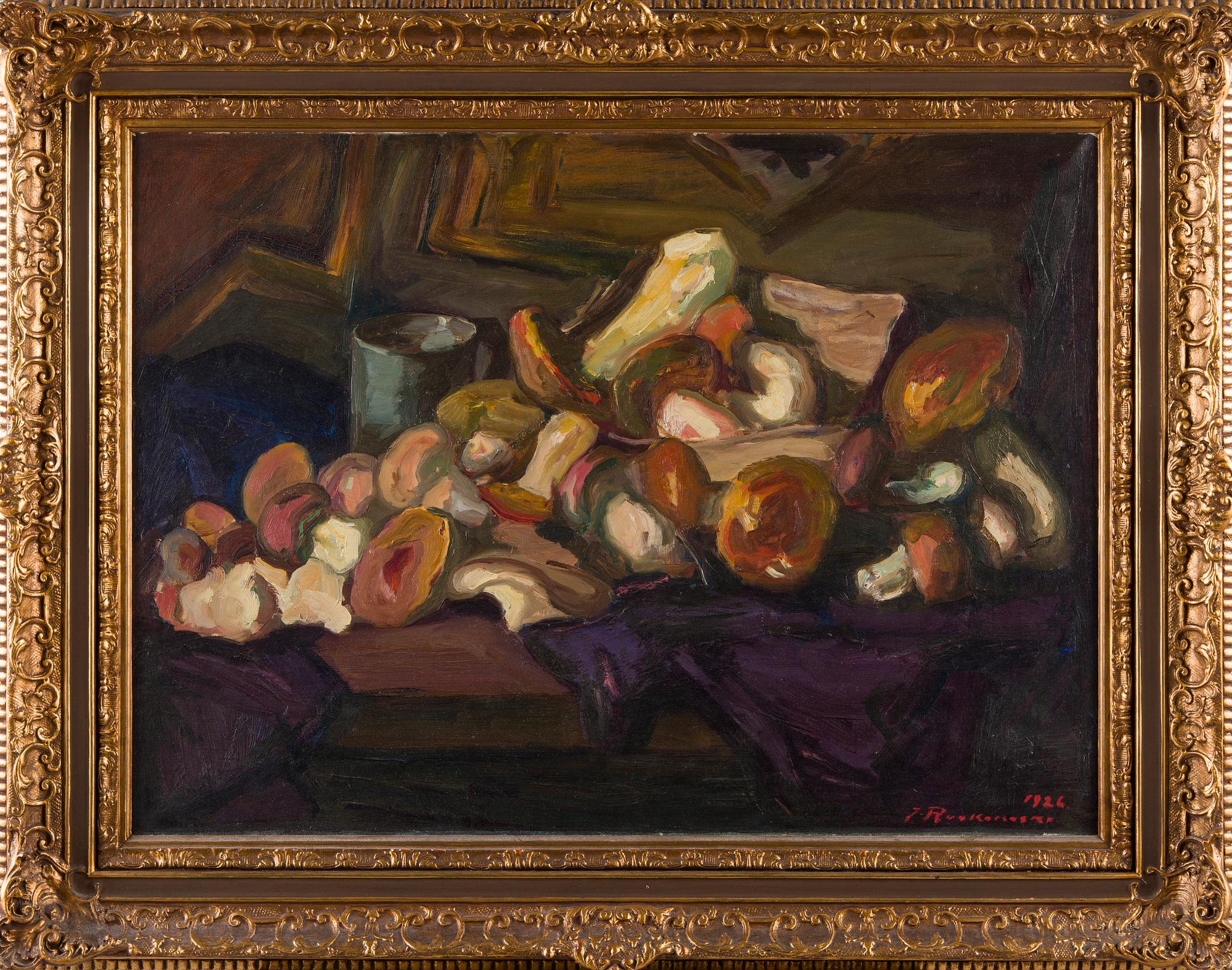 Jalmari Ruokokoski, Still Life with Mushrooms.