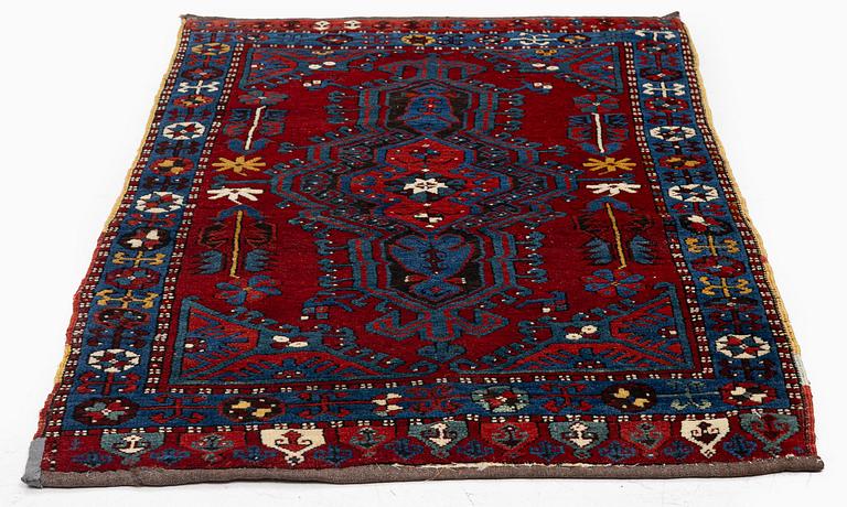 An antique Sivas Yastick rug, central Anatolia, c. 125 x 104 cm.