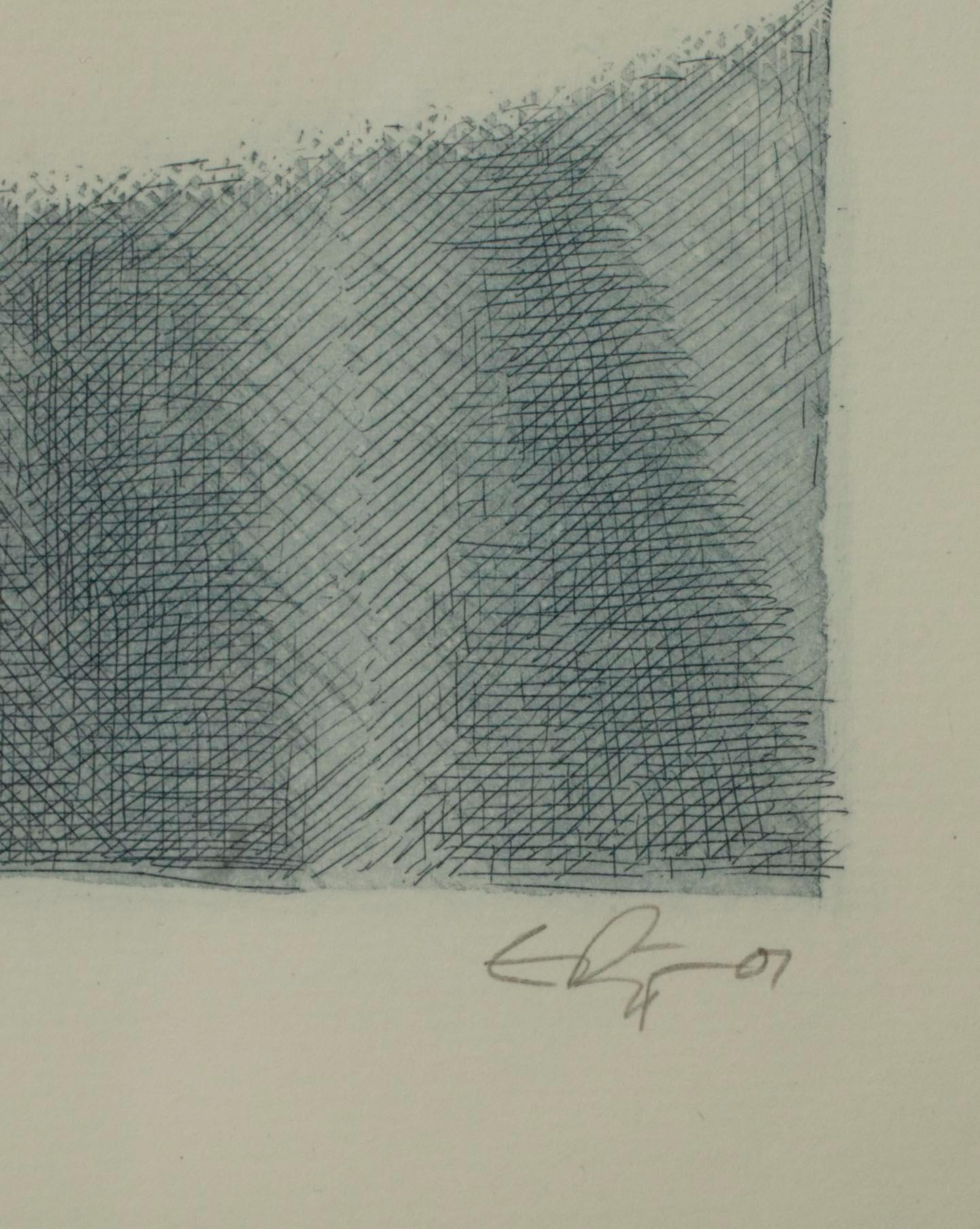 ESA RIIPPA, färgetsning, sign. och dat. -01.