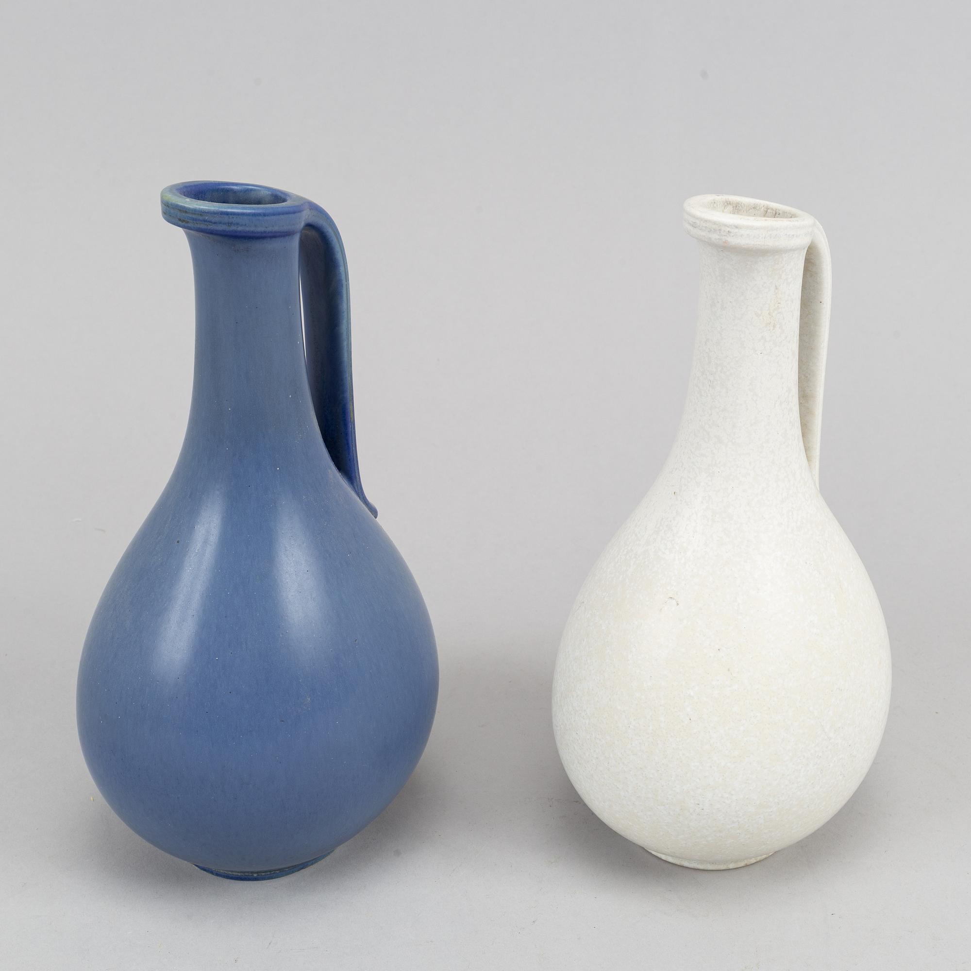 Two jugs/vases by Gunnar Nylund for Rörstrand.