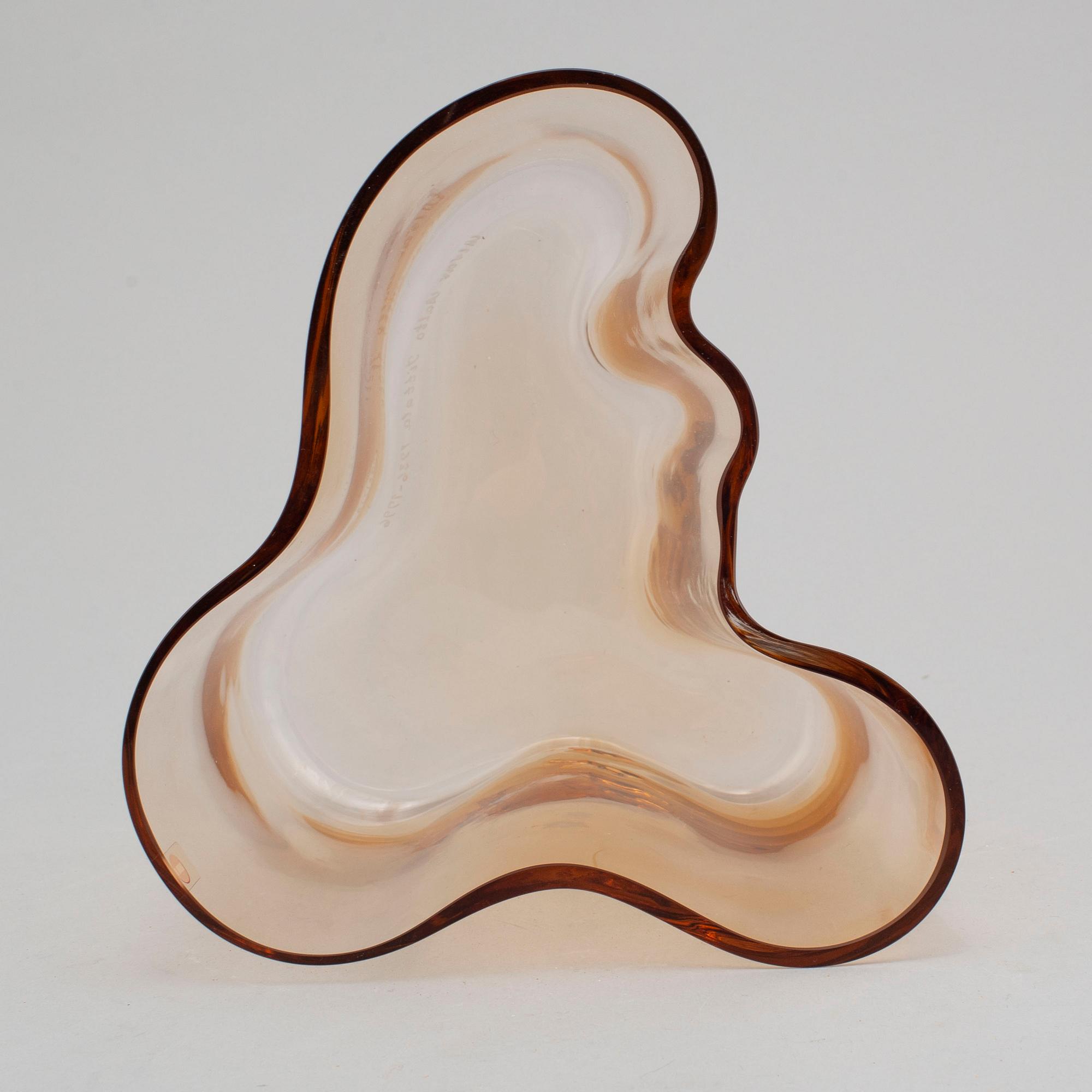 ALVAR AALTO, VAS, 'Savoy', glas, signerad Alvar Aalto Iittala 1936-1996.