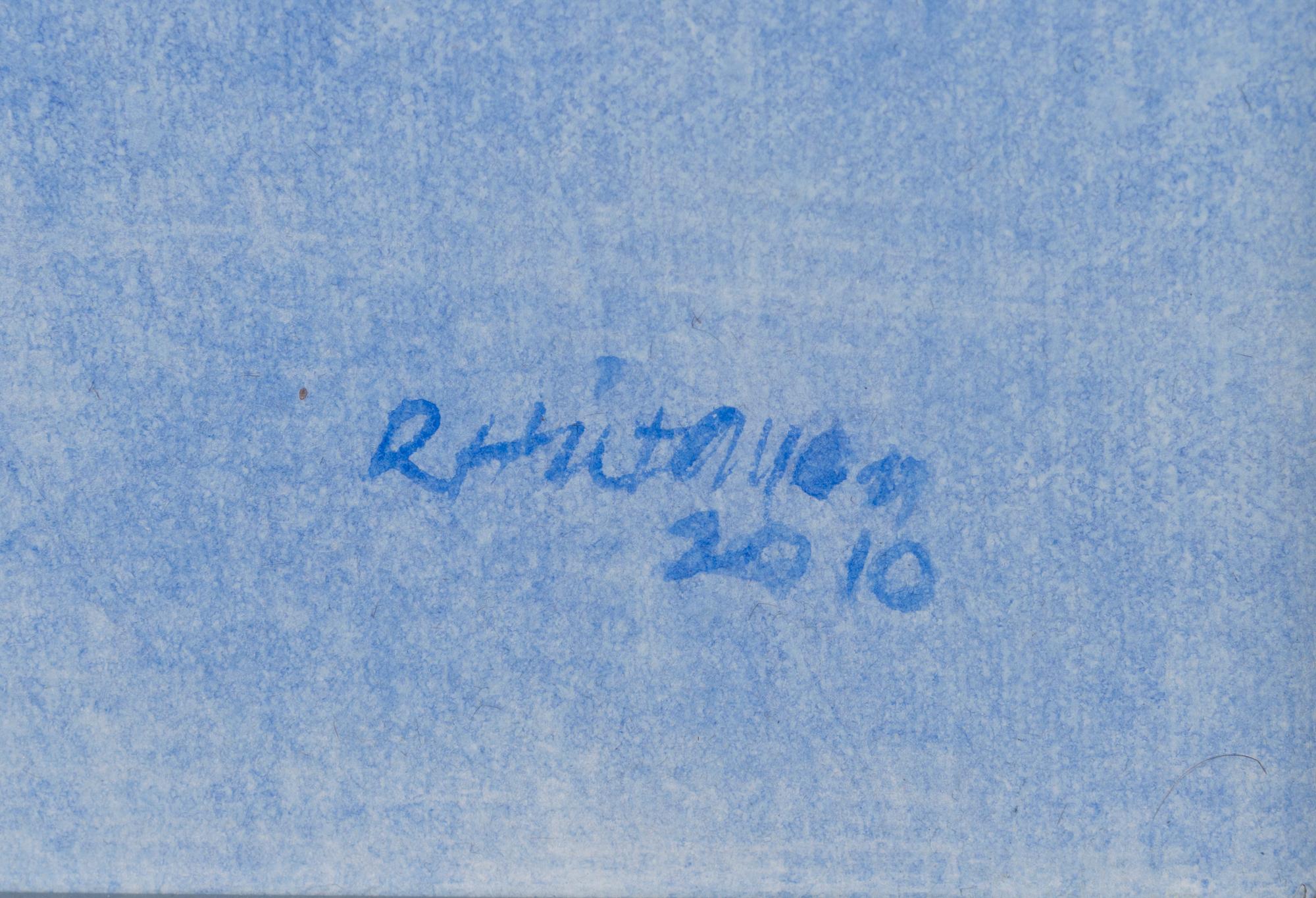 REINO HIETANEN, mixed media on canvas, signed and dated 2010.