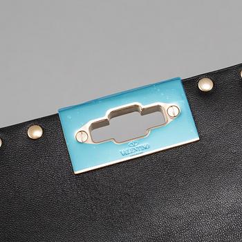 VALENTINO, "Leopard pony spike bag ".