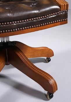 SKRIVBORDSSTOL, engelsk stil, Norge, 1900-tal.