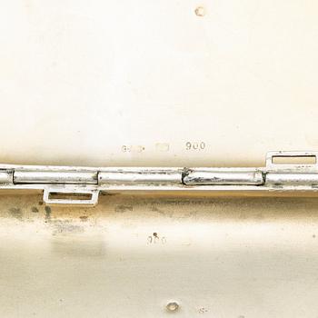 Georg Adam Scheid, cigarettetui, silver, Wien, Österrike-Ungern (1882-1921).