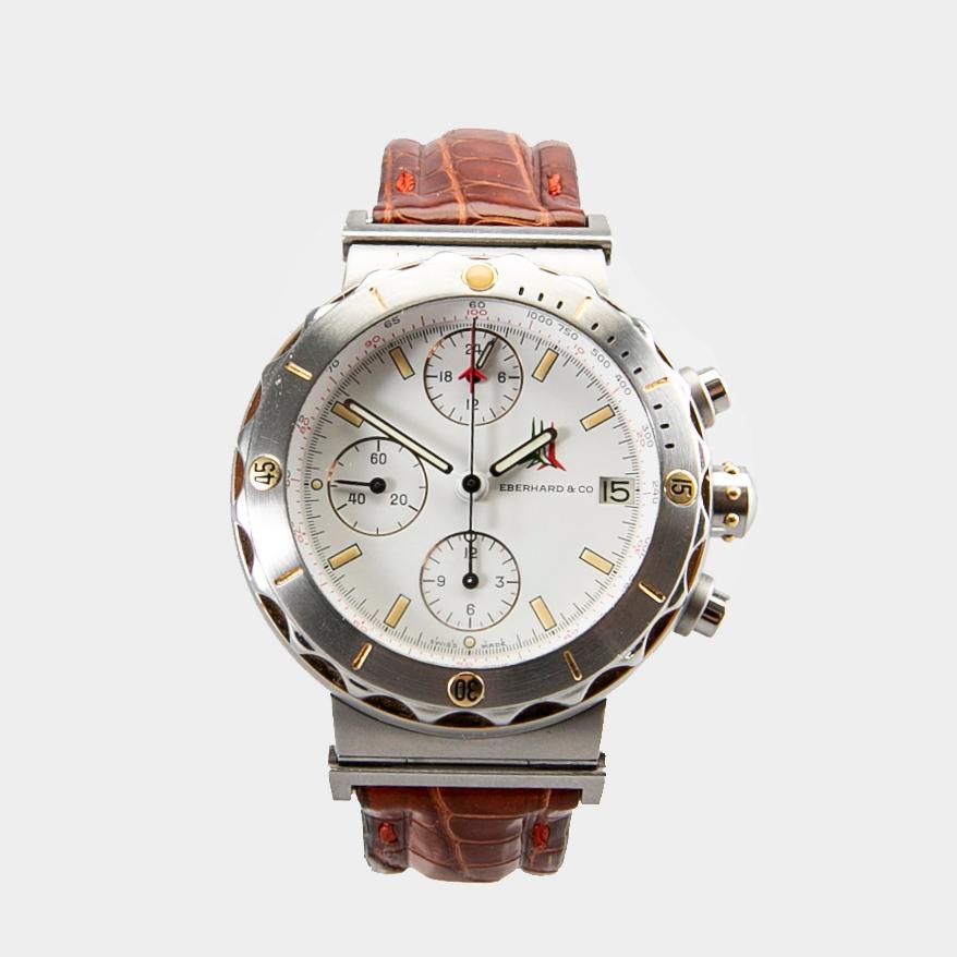 EBERHARD & CO Chrono Master Frecce Tricolori wristwatch 40 mm.