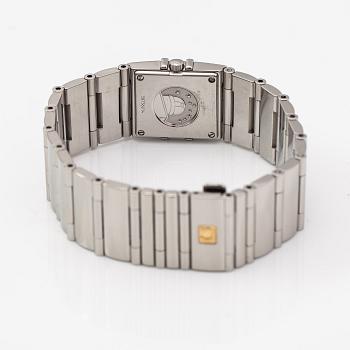 Omega, Constellation, Quadra, wristwatch, 21 x 24 mm.